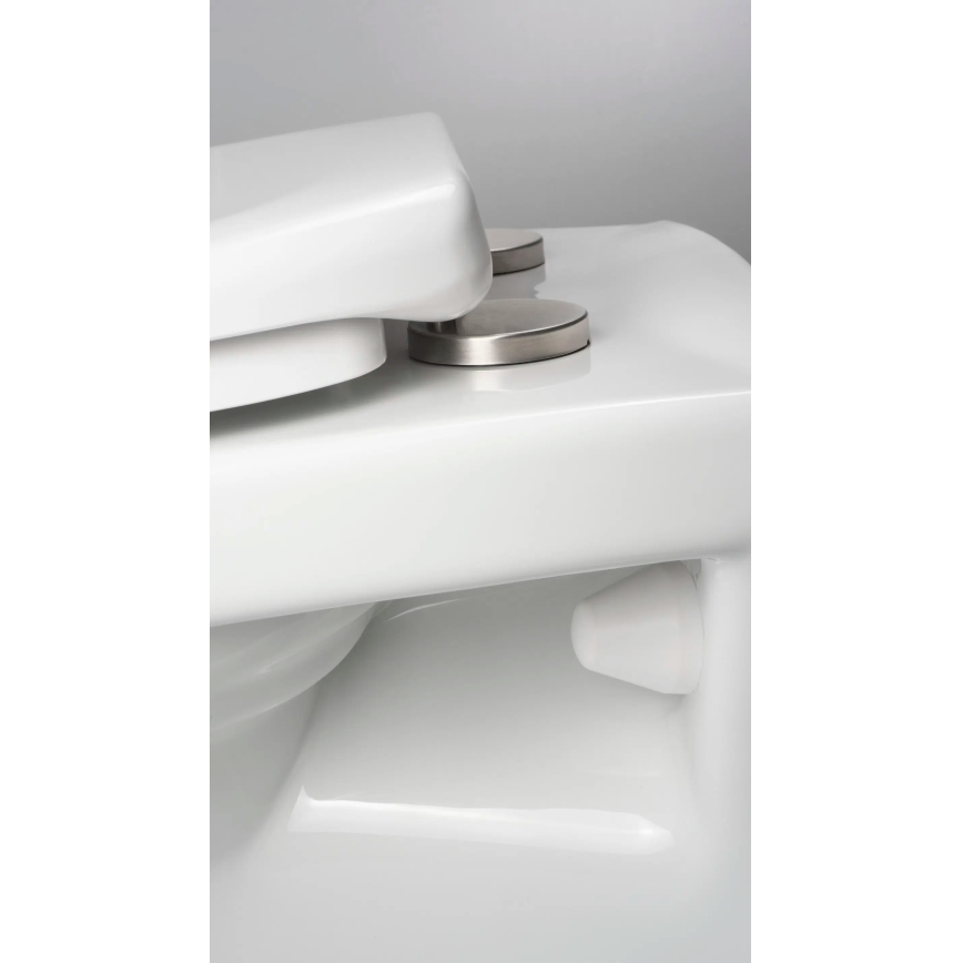 Deante CMOD6SPW - Závěsné WC s prkénkem SoftClose BORO keramika/bílá