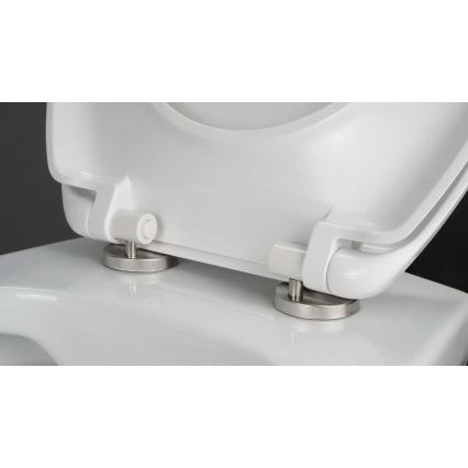 Deante CMOD6SPW - Závěsné WC s prkénkem SoftClose BORO keramika/bílá