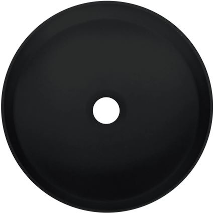 Deante CQS_NU4S - Umyvadlo na desku SILIA pr. 36 cm granit/černá
