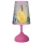 Decofun 70166 - Dětská stolní lampa PRINCESS 1xG24q/10W/230V/230V růžová