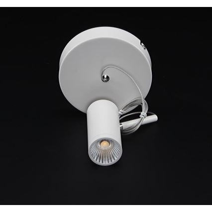 Deko-Light 348037 - LED Stmívatelný lustr na lanku DABIH LED/7,2W/230V 3000K bílá