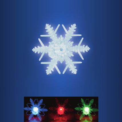 Dekorace do okna LED/2xCR2032