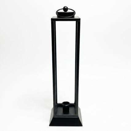 Dekorační lucerna HALL 45,5 cm černá