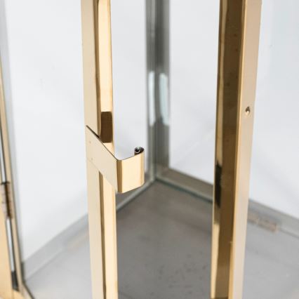 Dekorační lucerna TOWER 29 cm zlatá