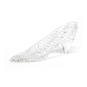 Dekorační skleněný střevíc