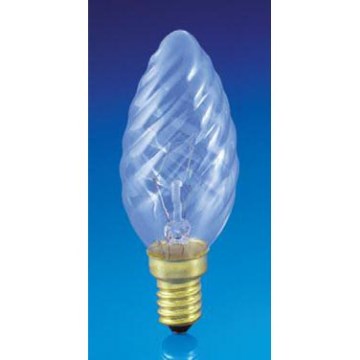 Dekorační točená žárovka E14/60W/240V AW CLEAR