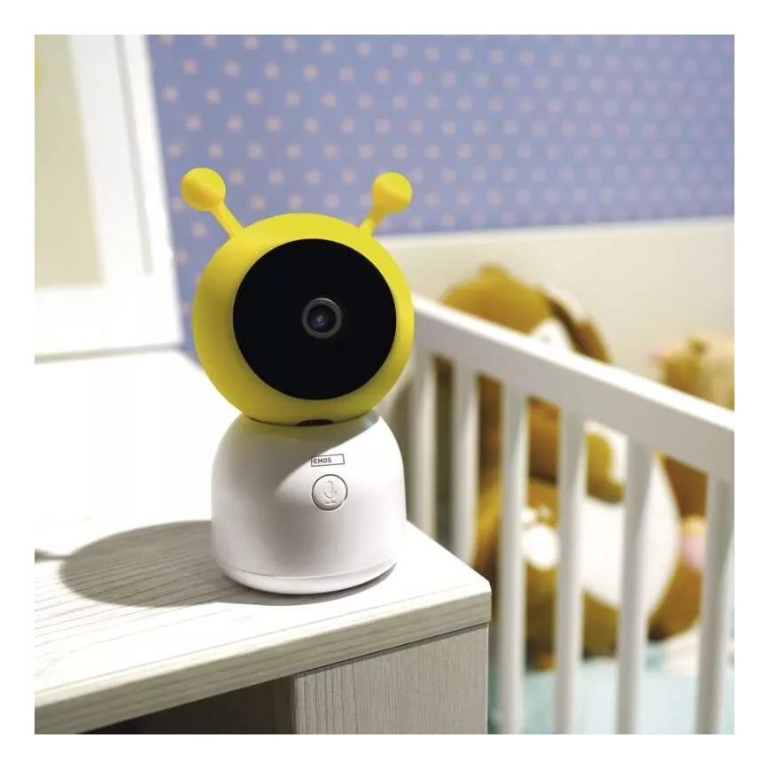 Dětská chůvička s monitorem GoSmart 5V Wi-Fi Tuya