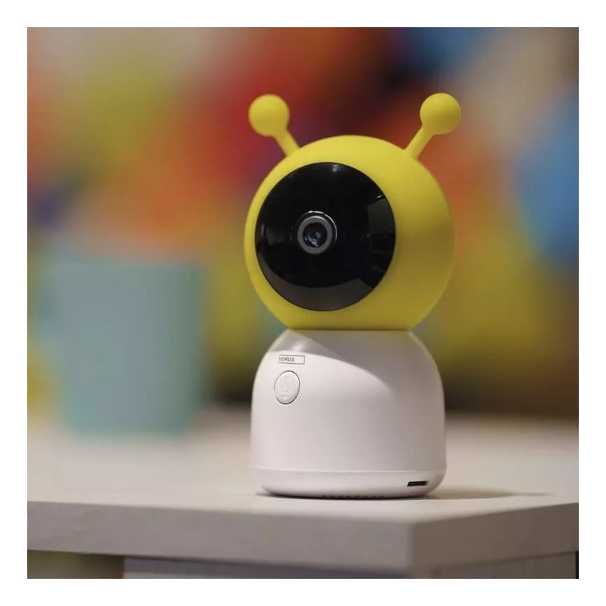 Dětská chůvička s monitorem GoSmart 5V Wi-Fi Tuya