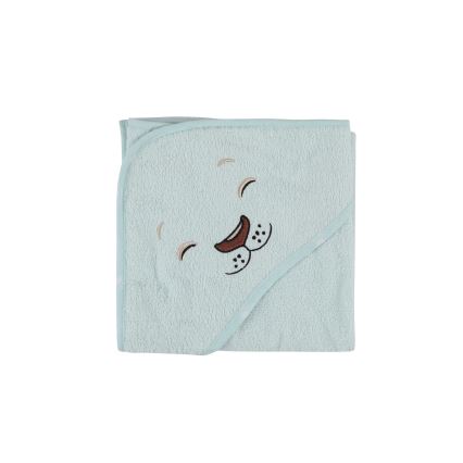 Dětská froté sada ASLAN - župan, ručník, žínka mint