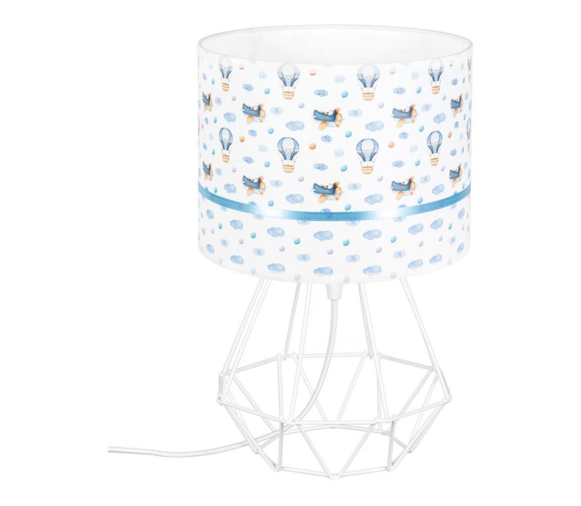 Belis Dětská lampička PIKKI 1xE27/60W/230V modrá BE0602