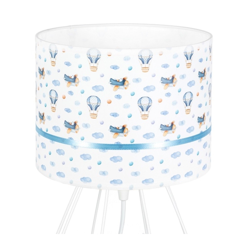 Dětská lampička PIKKI 1xE27/60W/230V modrá
