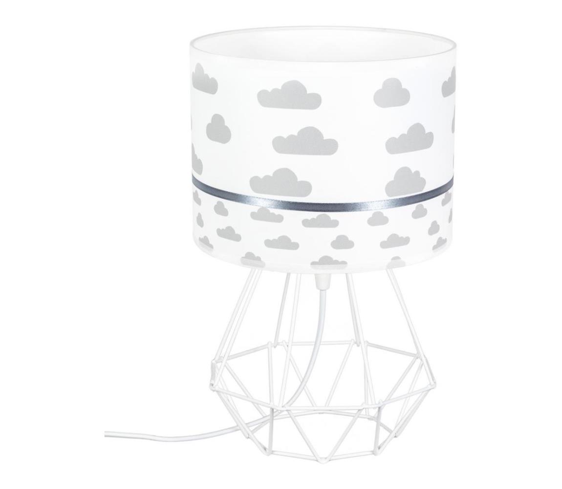 Belis Dětská lampička PIKKI 1xE27/60W/230V šedá BE0608