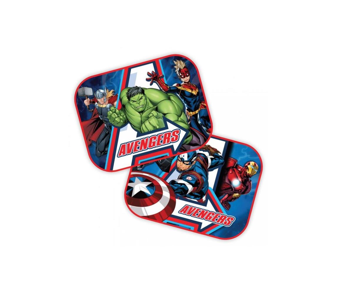 Compass Dětská sluneční clona s přísavkou 2 ks AVENGERS CP0151
