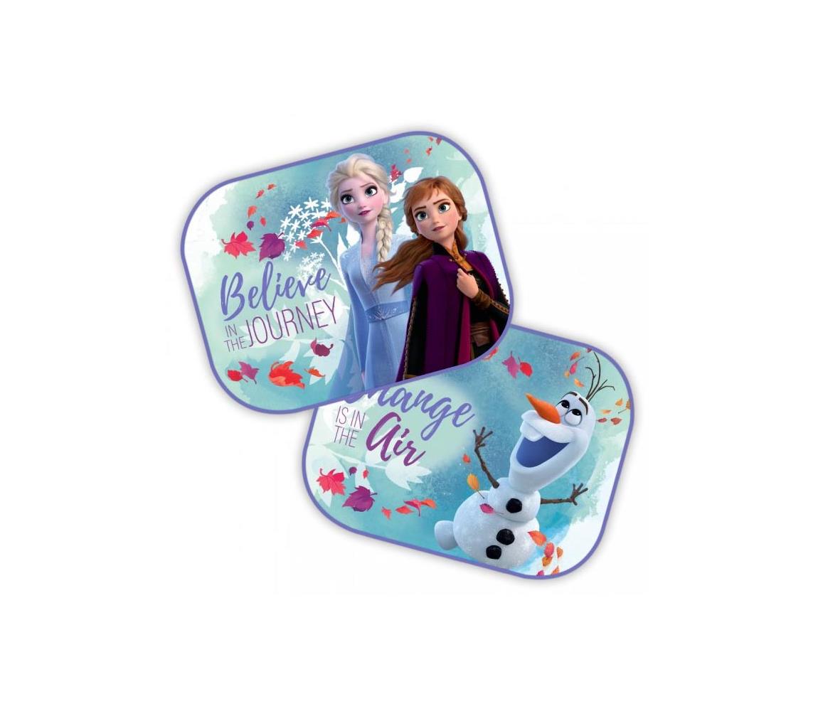 Compass Dětská sluneční clona s přísavkou 2 ks LEDOVÉ KRÁLOVSTVÍ CP0149