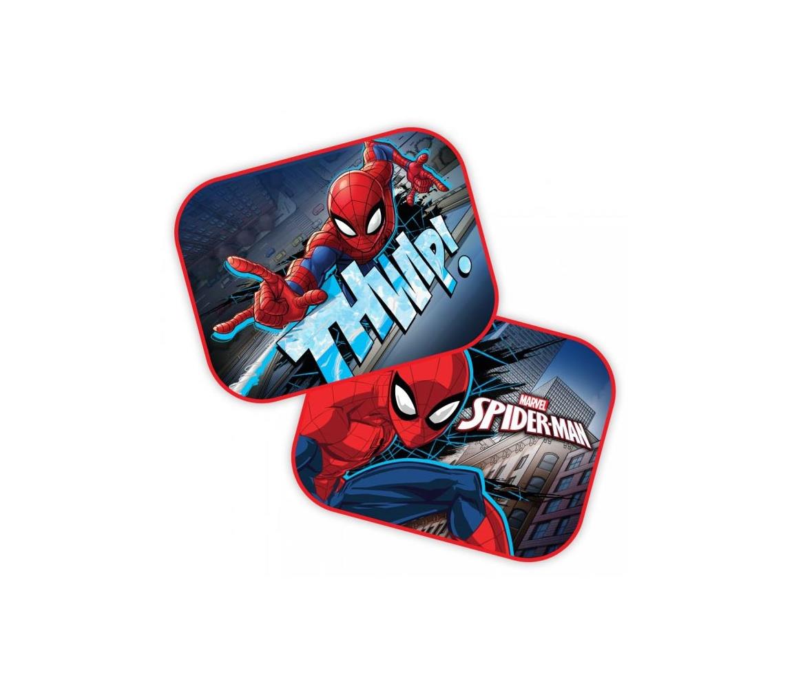 Compass Dětská sluneční clona s přísavkou 2 ks SPIDERMAN CP0150