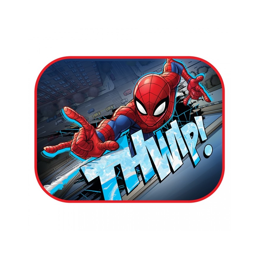 Dětská sluneční clona s přísavkou 2 ks SPIDERMAN