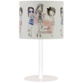 Dětská stolní lampa GIRLS VIBES 1xE27/60W/230V pr. 18 cm dívky