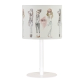 Dětská stolní lampa GIRLS VIBES 1xE27/60W/230V pr. 18 cm dívky