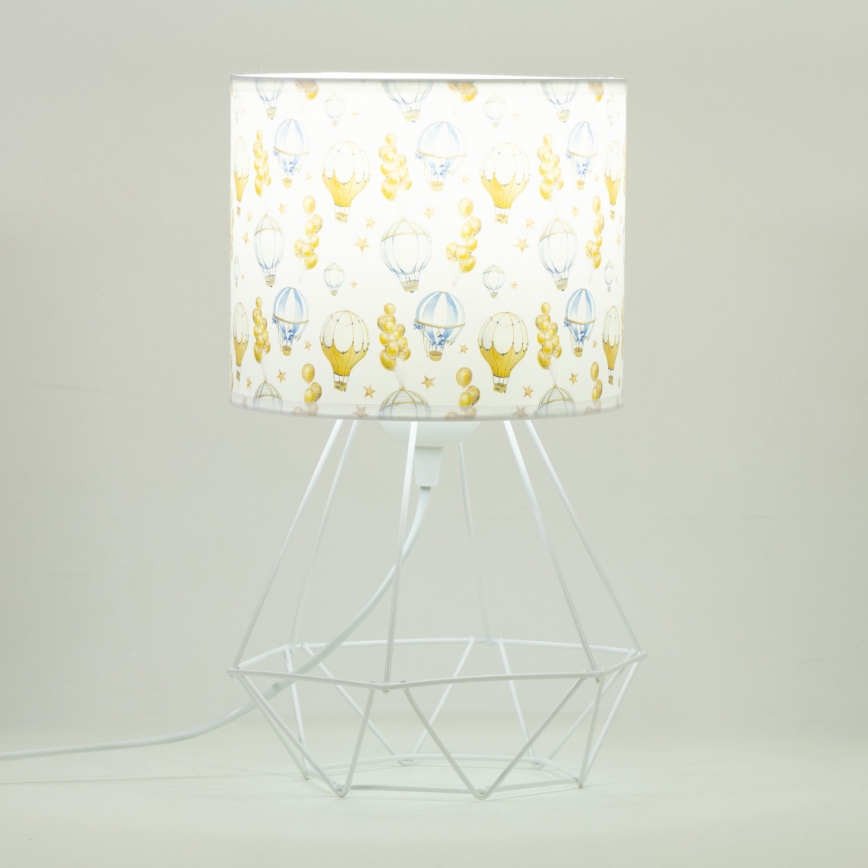 Dětská stolní lampa KIDS ROOM 1xE27/60W/230V pr. 18 cm balónky