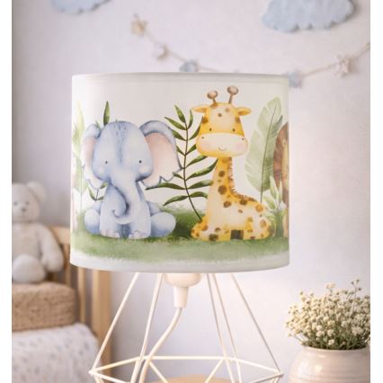 Dětská stolní lampa KIDS ROOM 1xE27/60W/230V pr. 18 cm džungle