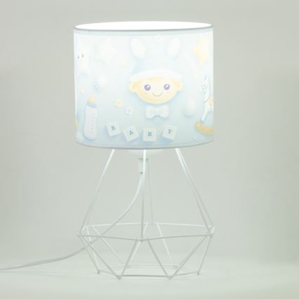 Dětská stolní lampa KIDS ROOM 1xE27/60W/230V pr. 18 cm kosmonaut