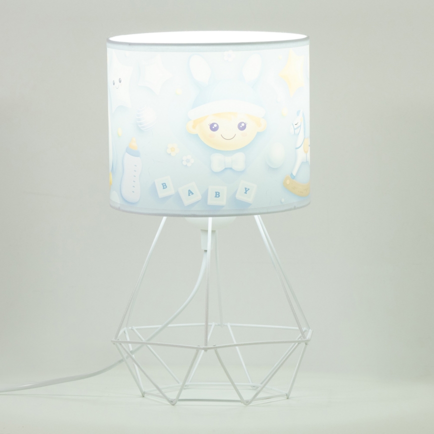 Dětská stolní lampa KIDS ROOM 1xE27/60W/230V pr. 18 cm kosmonaut