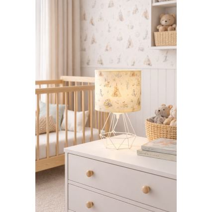 Dětská stolní lampa KIDS ROOM 1xE27/60W/230V pr. 18 cm zvířátka