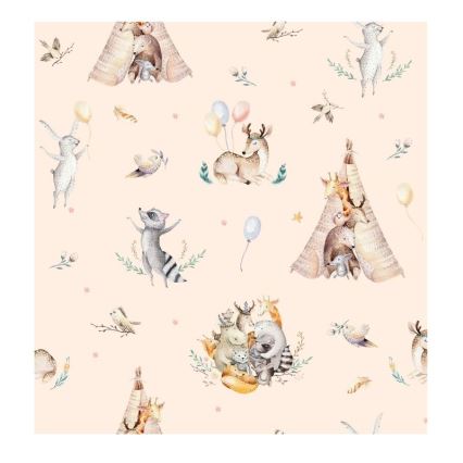 Dětská stolní lampa KIDS ROOM 1xE27/60W/230V pr. 18 cm zvířátka