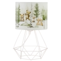 Dětská stolní lampa KIDS ROOM 1xE27/60W/230V pr. 18 cm zvířátka