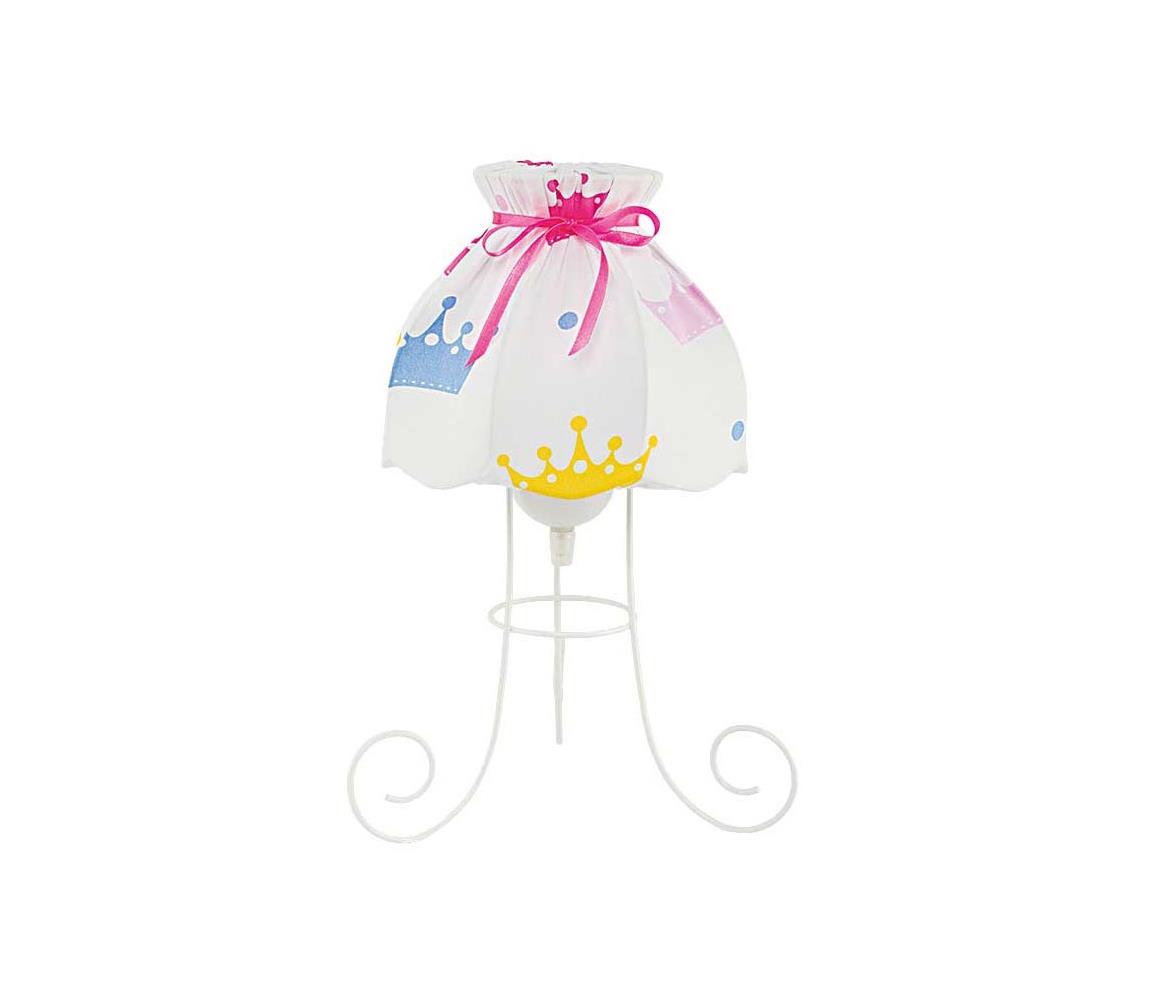 Duolla Dětská stolní lampa PRINCESS 1xE27/40W/230V 350 mm DU7390