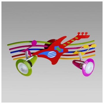 Dětské bodové svítidlo GUITAR 2xE14/40W/230V