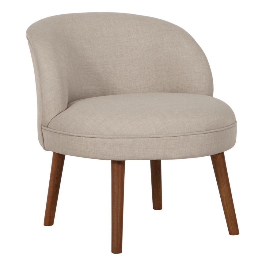 Dětské křeslo KUNI krémová