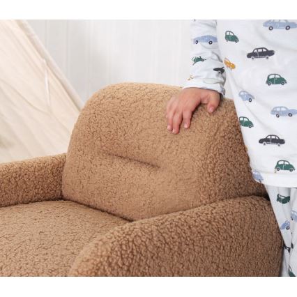 Dětské křeslo LORY hnědá