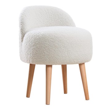 Dětské křeslo MIKI pr. 46 cm bílá