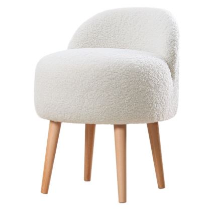 Dětské křeslo MIKI pr. 46 cm bílá