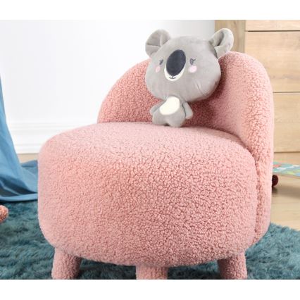 Dětské křeslo PIXI pr. 46 cm růžová