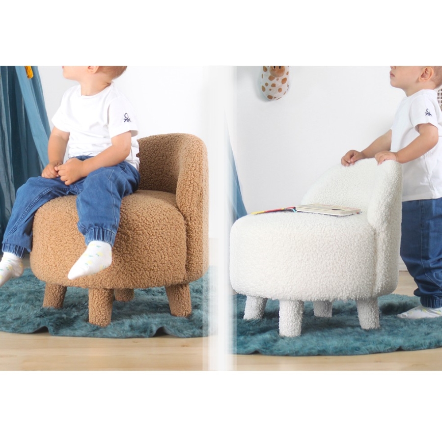 Dětské křeslo PIXI pr. 46 cm růžová