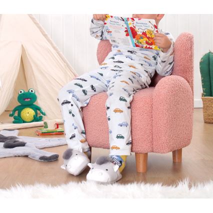 Dětské křeslo TOBI růžová