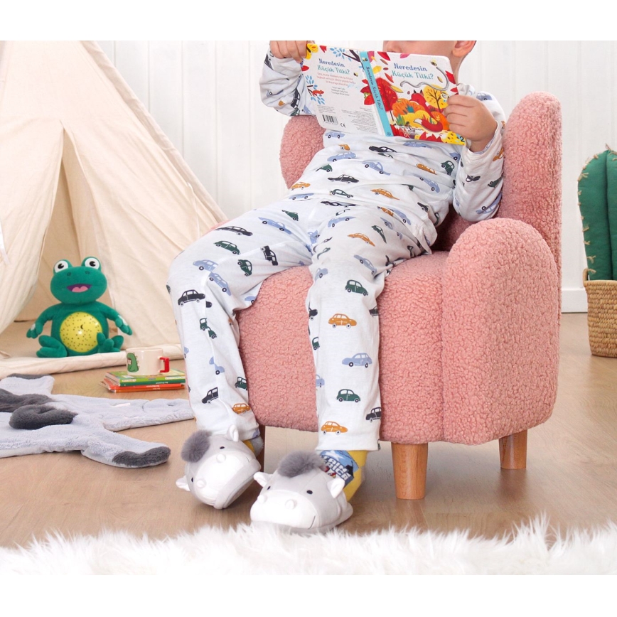 Dětské křeslo TOBI růžová