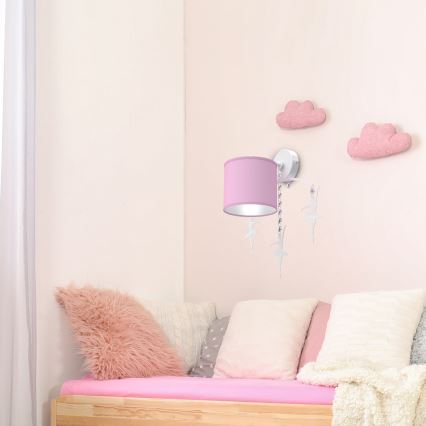 Dětské nástěnné svítidlo BALLET 1xE27/60W/230V