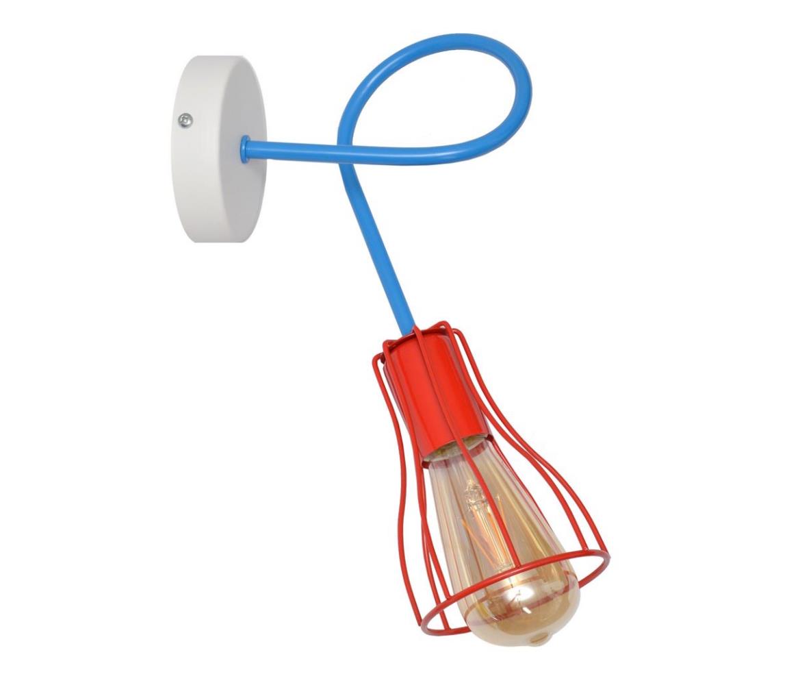 Helam Dětské nástěnné svítidlo OXFORD 1xE27/60W/230V červená HE1025