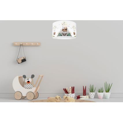 Dětské stropní svítidlo BEARS 1xE27/60W/230V