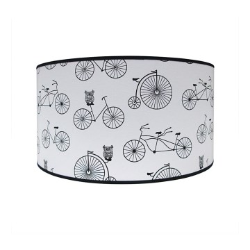 Dětské stropní svítidlo BIKE 2xE27/60W/230V bílá/černá