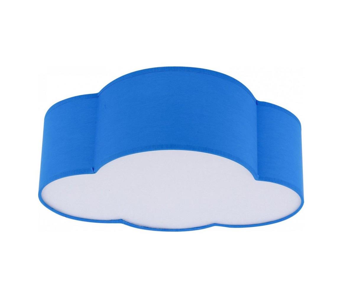 TK Lighting Dětské stropní svítidlo CLOUD MINI 2xE27/60W/230V modrá TK4230