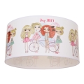 Dětské stropní svítidlo GIRLS VIBES 1xE27/60W/230V pr. 40 cm dívky