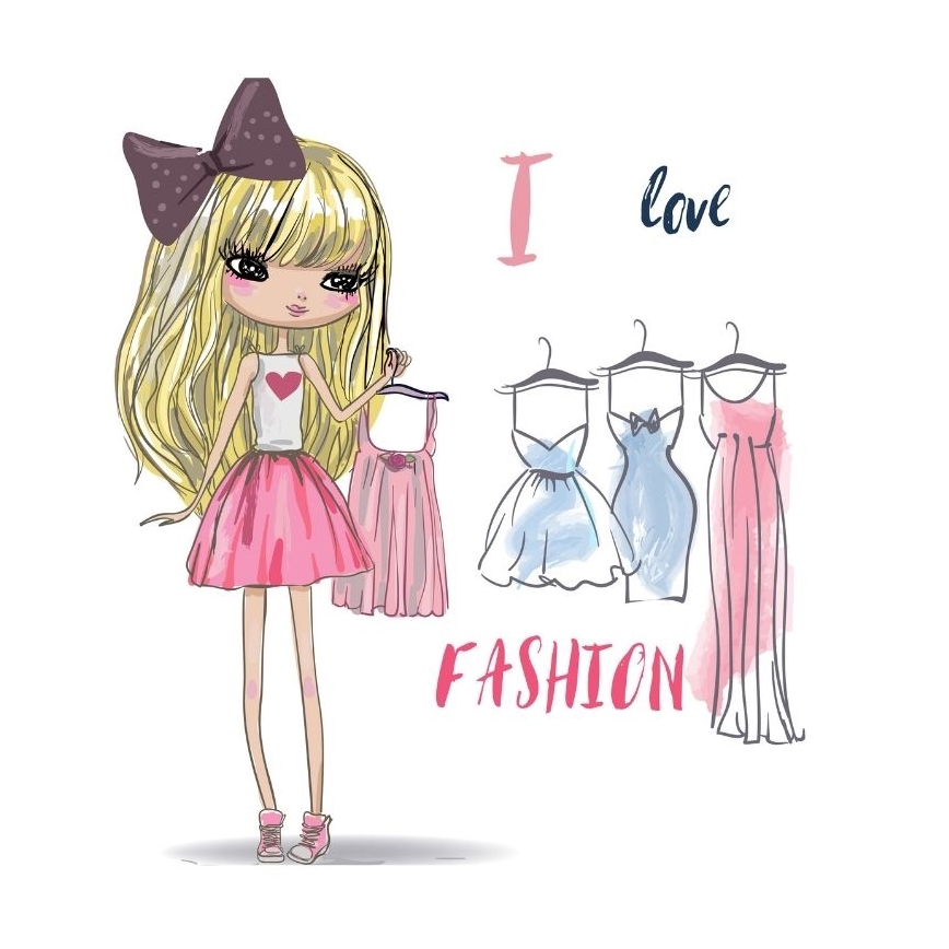Dětské stropní svítidlo GIRLS VIBES 1xE27/60W/230V pr. 40 cm I love fashion