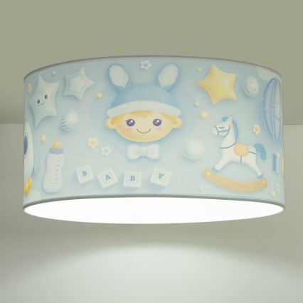 Dětské stropní svítidlo KIDS ROOM 1xE27/60W/230V pr. 40 cm kosmonaut