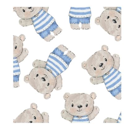 Dětské stropní svítidlo KIDS ROOM 1xE27/60W/230V pr. 40 cm medvídek