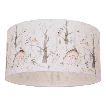 Dětské stropní svítidlo KIDS ROOM 1xE27/60W/230V pr. 40 cm zvířátka