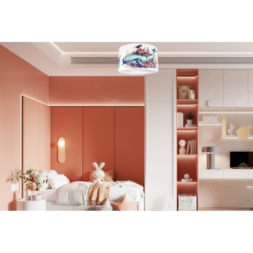 Dětské stropní svítidlo OCEAN 1xE27/60W/230V